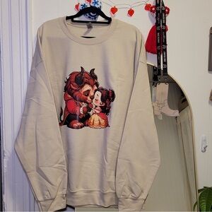 Beauty and the beast sweatshirt